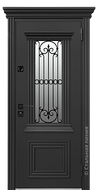 Входная дверь Алон (вид снаружи) - купить в Москве