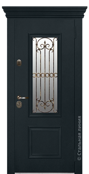 Входная дверь Ваттер (вид снаружи) - купить в Москве