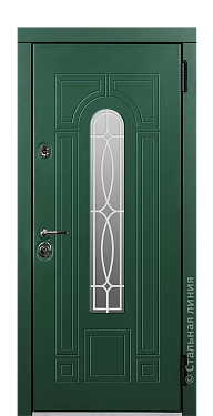 Входная дверь Кальвадос (вид снаружи) - купить в Москве