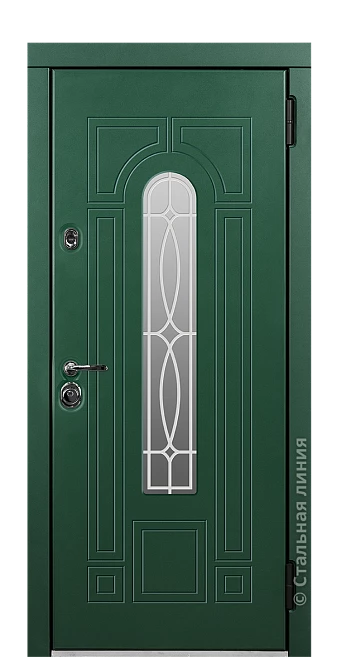 Входная дверь Кальвадос (вид снаружи) - купить в Москве