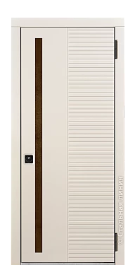 Входная дверь Квинс (вид снаружи) - купить в Москве