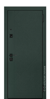 Входная дверь Элиза (вид снаружи) - купить в Москве