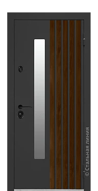 Входная дверь Эльвина (вид снаружи) - купить в Москве