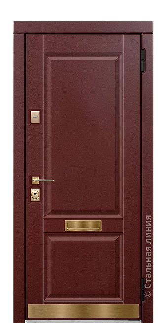 Входная дверь Дельфа (вид снаружи) - купить в Москве