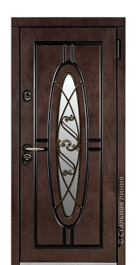 Входная дверь Версаль (вид снаружи) - купить в Москве