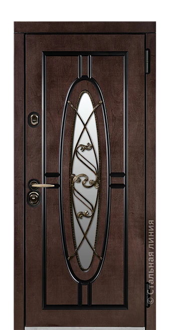 Входная дверь Версаль (вид снаружи) - купить в Москве