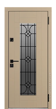 Входная дверь Бенвиль (вид снаружи) - купить в Москве