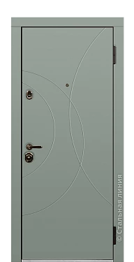 Входная дверь Саунд (вид снаружи) - купить в Москве