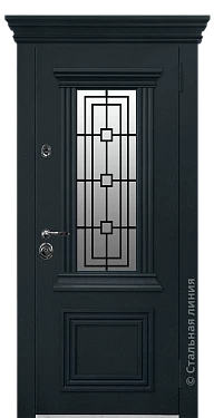 Входная дверь Алон (вид снаружи) - купить в Москве