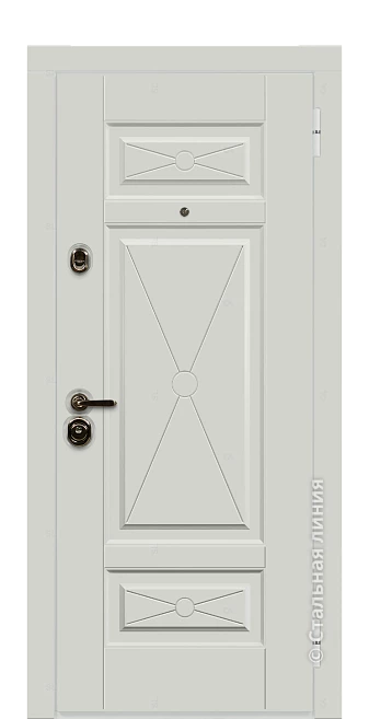 Входная дверь Париж (вид снаружи) - купить в Москве