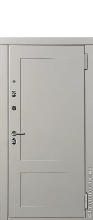 Входная дверь 666АР1 (витринный образец) (вид изнутри) - купить в Москве