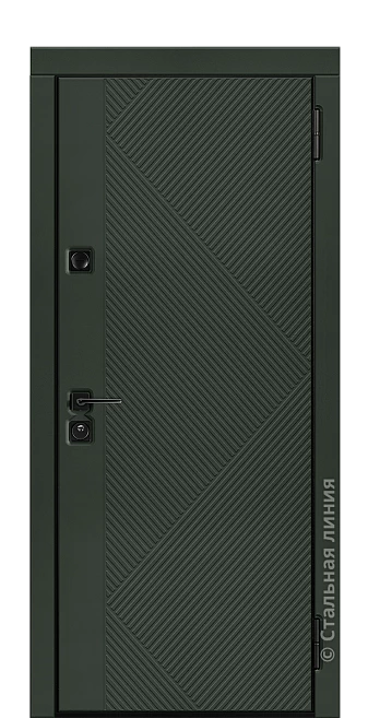 Входная дверь Кампинас (вид снаружи) - купить в Москве