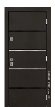 Входная дверь Скаген (вид снаружи) - купить в Москве