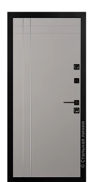 Входная дверь Сага Лайт (вид изнутри) - купить в Москве