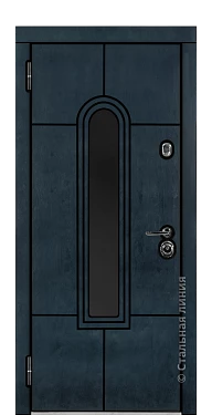 Входная дверь Алькор (вид снаружи) - купить в Москве