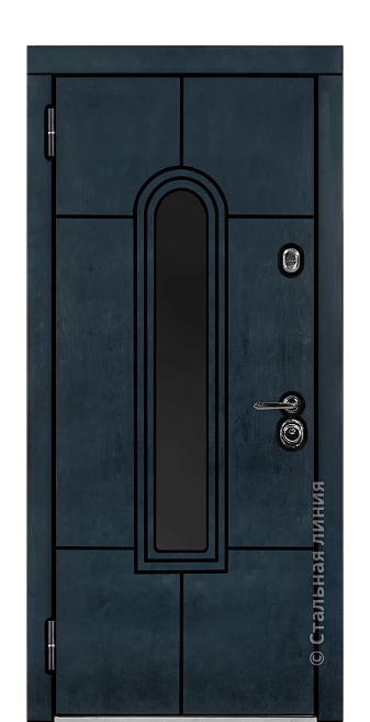 Входная дверь Алькор (вид снаружи) - купить в Москве