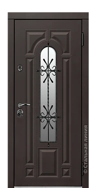Входная дверь Арабелла (вид снаружи) - купить в Москве