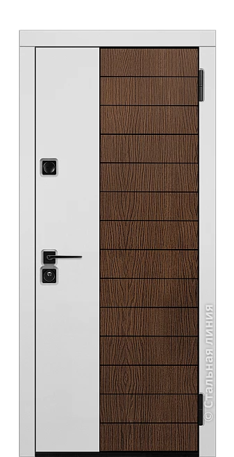 Входная дверь Сага Лайт (вид снаружи) - купить в Москве