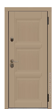 Входная дверь Леверс (вид снаружи) - купить в Москве