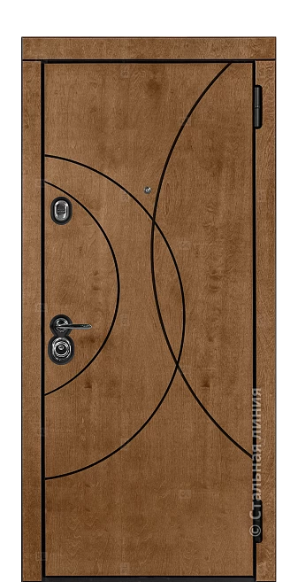 Входная дверь Саунд (вид снаружи) - купить в Москве