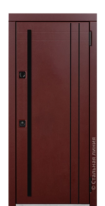 Входная дверь Леба (вид снаружи) - купить в Москве