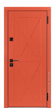 Входная дверь Прованс (вид снаружи) - купить в Москве