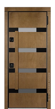 Входная дверь Бохус (вид снаружи) - купить в Москве