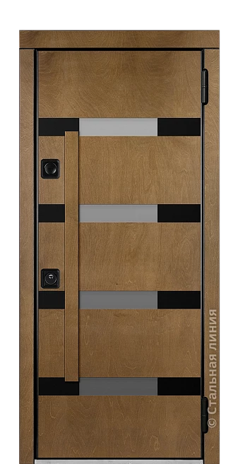 Входная дверь Бохус (вид снаружи) - купить в Москве