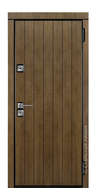 Входная дверь Авиор Лайт (вид снаружи) - купить в Москве