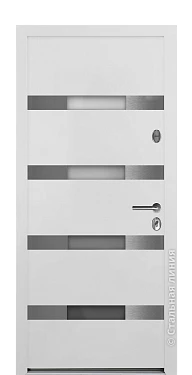 Входная дверь Ларвик (вид изнутри) - купить в Москве