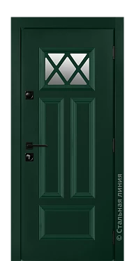 Входная дверь Корнуэлл (вид снаружи) - купить в Москве