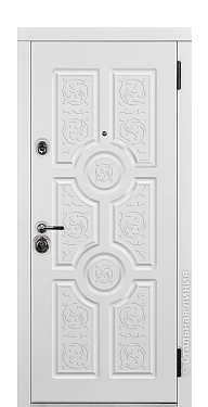 Входная дверь Версаче (вид снаружи) - купить в Москве