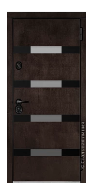 Входная дверь Бохус (вид снаружи) - купить в Москве