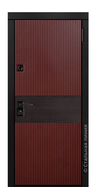 Входная дверь Кантабрия (вид снаружи) - купить в Москве