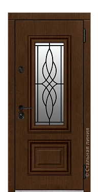 Входная дверь Леандро (вид снаружи) - купить в Москве