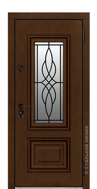 Входная дверь Леандро (вид снаружи) - купить в Москве