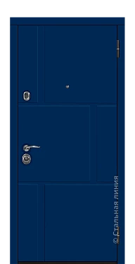 Входная дверь Фламенко (вид снаружи) - купить в Москве