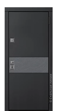 Входная дверь Плимут (вид снаружи) - купить в Москве