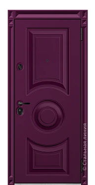 Входная дверь Неаполь (вид снаружи) - купить в Москве