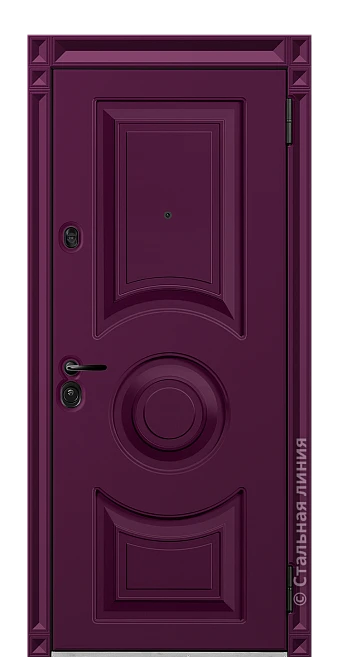 Входная дверь Неаполь (вид снаружи) - купить в Москве