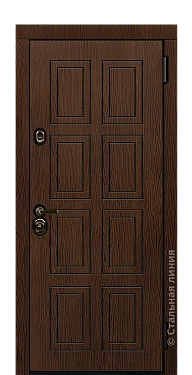 Входная дверь Клермон (вид снаружи) - купить в Москве