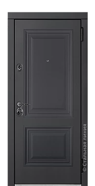 Входная дверь Шамони (вид снаружи) - купить в Москве