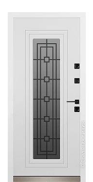 Входная дверь Фибоначчи (вид изнутри) - купить в Москве