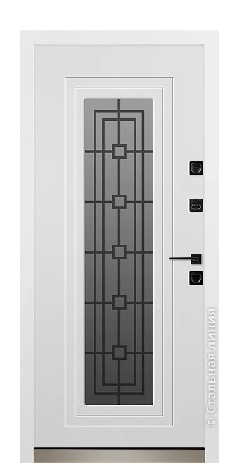 Входная дверь Фибоначчи (вид изнутри) - купить в Москве