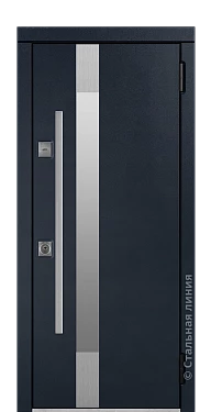 Входная дверь Лейден (вид снаружи) - купить в Москве