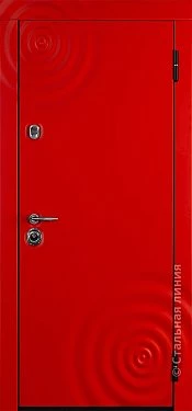 Входная дверь 230ЖР8 (витринный образец) (вид снаружи) - купить в Москве