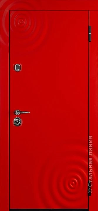 Входная дверь 230ЖР8 (витринный образец) (вид снаружи) - купить в Москве