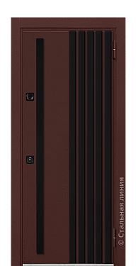 Входная дверь Борнео (вид снаружи) - купить в Москве
