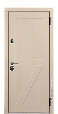 Входная дверь Тироль (вид снаружи) - купить в Москве