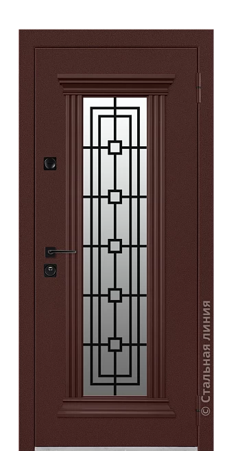 Входная дверь Мерсин (вид снаружи) - купить в Москве